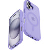 Crong Hybrid Matte Magnetic - MagSafe iPhone 17 Case (Lavender) - (CRGHMMIP1763LVR)