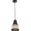 GloboStar OLIVER Vintage �������� ��������� ������ �� ����� 1 x E27 AC 220-240V IP20 - ���� & ����� - �15 x �15 x �21.5cm - (999-0187)