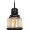 GloboStar OLIVER Vintage �������� ��������� ������ �� ����� 1 x E27 AC 220-240V IP20 - ���� & ����� - �15 x �15 x �21.5cm - (999-0187)