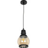 GloboStar OLIVER Vintage �������� ��������� ������ �� ����� 1 x E27 AC 220-240V IP20 - ���� & ����� - �16 x �16 x �25cm - (999-0186)