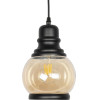GloboStar OLIVER Vintage �������� ��������� ������ �� ����� 1 x E27 AC 220-240V IP20 - ���� & ����� - �16 x �16 x �25cm - (999-0186)