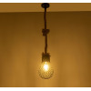 GloboStar URBAN Vintage �������� ��������� ������ �� ����� 1 x E27 AC 220-240V IP20 - ����� & ���� - �15 x �15 x �80cm - (999-0191)