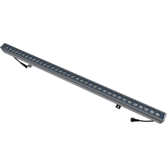 GloboStar WASHERMOZA ����� �������� Wall Washer LED 72W 6120lm 10-30� DC 24V ��������� IP66 ��������� RGB Dimmable - Bridgelux SMD Chip - ���� ������� - �100 x �7.4 x �7cm - 3 ������ ������� - (90170)