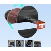Dudao F2+ smartphone holder for the air vent with clamp - black - (F2+new)