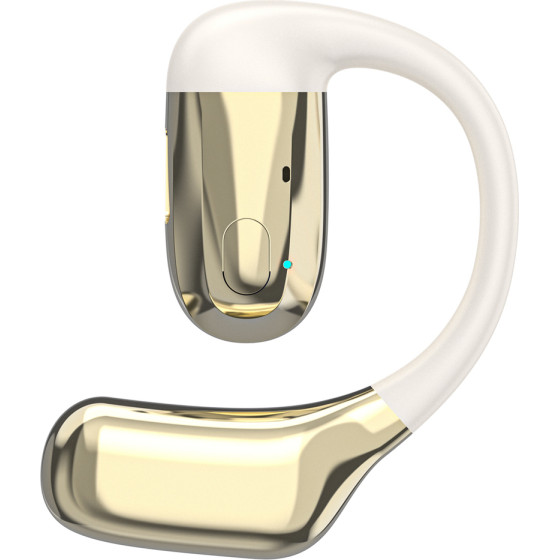 Dudao U4Pro Bluetooth universal over-ear headset for both ears - beige and gold - (U4Pro beige)
