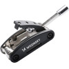 Wozinsky 16-in-1 Multifunctional Bicycle Repair Tool Set - Black - (WWZ-01N)