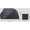 Wozinsky Cover - Anti-dust, Anti-moisture Protective Cover for Scooter Bike - Black - (WPP-01O)