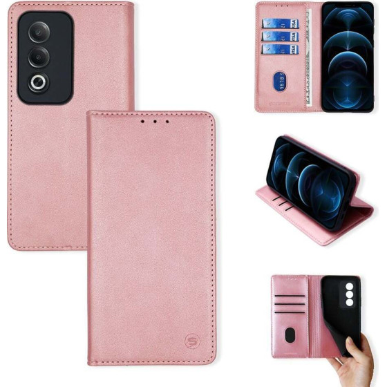 Sonique ���� ��������� Vintage Magnet Wallet Oppo A80 5G ��� �����