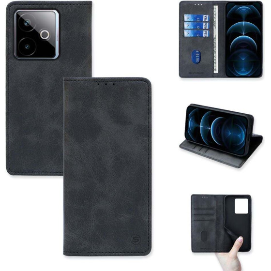 Sonique ���� ��������� Vintage Magnet Wallet Realme GT 7 5G / Realme GT 7T 5G �����