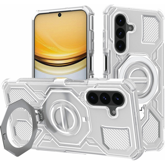 Techsuit - Carbon Shield PRO - Samsung Galaxy A37 5G - White Transparent
