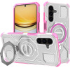 Techsuit - Carbon Shield PRO - Samsung Galaxy A57 5G - Pink Transparent