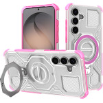 Techsuit - Carbon Shield PRO - Samsung Galaxy S26 - Pink Transparent