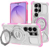 Techsuit - Carbon Shield PRO - Samsung Galaxy S26 Ultra - Pink Transparent