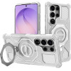 Techsuit - Carbon Shield PRO - Samsung Galaxy S26 Ultra - White Transparent