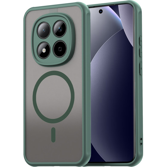 Techsuit - HaloFrost II MagSafe - Xiaomi Redmi Note 15 Pro 5G - Green