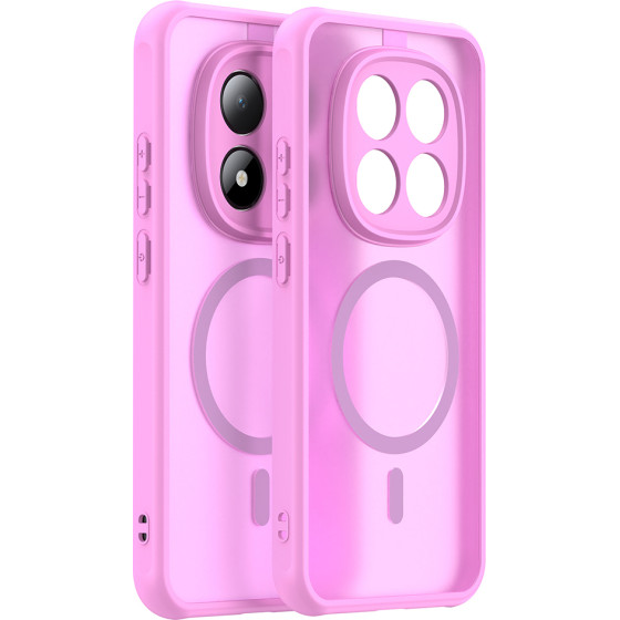 Techsuit - HaloFrost II MagSafe - Xiaomi Redmi Note 15 Pro 5G - Pink