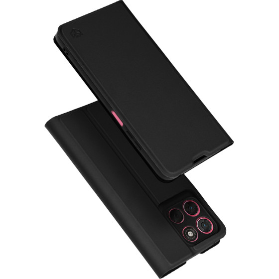 Techsuit - Magskin Book - Motorola Moto G57 Power / G67 Power - Black