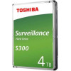 Toshiba S300 Surveillance 4TB Hdd 3.5'' Sata Iii 5400rPm 128MB Cache - (HDWT840UZSVA)