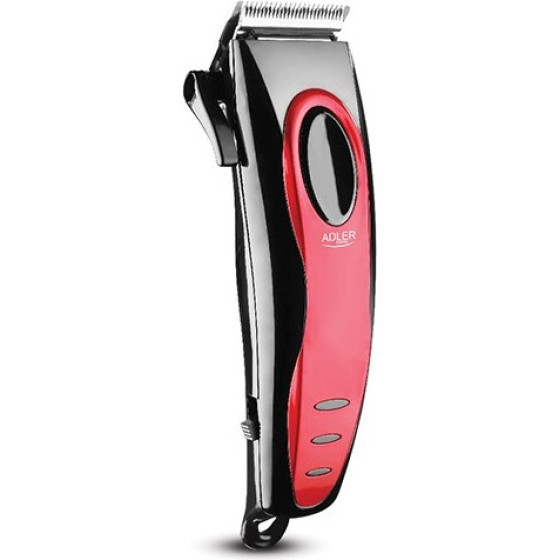 Adler Hair trimmers/Clipper Black, Red - (Ad 2825)
