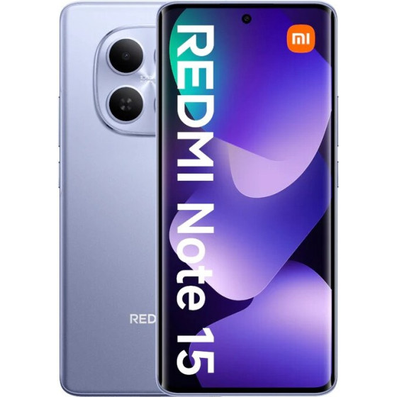 Xiaomi Redmi Note 15 Purple 17.2 Cm (6.77'') 8 Gb 256 Gb 6000 Mah purple