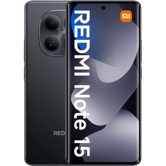 Xiaomi Redmi Note 15 Black 17.2 Cm (6.77'') 8 Gb 256 Gb 6000 Mah black
