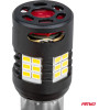 Amio - ������ LED P21W ���� BA15S ����� Pro Series ���� ����������� 12/24V �� 24x3020 SMD Can-bus ����� ��� ��������� ���������� ��� ������� - 2 ���. (03721/AM) - (03721)