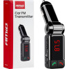 Amio - FM Transmitter �������� ����� FMT03 ���� ����������� 12-24V �� 2xUSB Type-A ��� Bluetooth ��� ��������� ���������� ��� ������� - 1 ���. (04650/AM) - (04650)