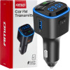 Amio - FM Transmitter ����������� 12/24V �� 1xUSB Type-A ��� 2xUSB Type-C - 1 ���. (04651/AM) - (04651)