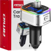 Amio - FM Transmitter ����������� 12/24V �� 1xUSB Type-C ��� ������� microSD - 1 ���. (04652/AM) - (04652)
