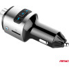 Amio - FM Transmitter ����������� 12/24V �� 2xUSB Type-A ��� ������� microSD - 1 ���. (04654/AM) - (04654)
