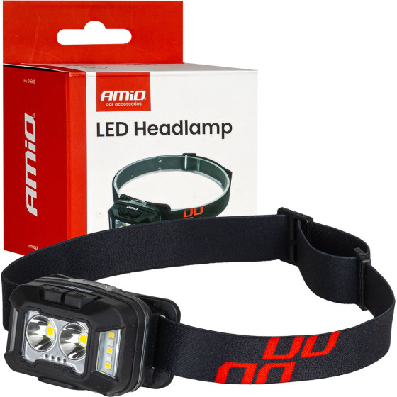 Amio - ����� ������� �������� ����� 2xXPG+10SMD LED ������������ ��������� 1800mAh - 1 ���. (04668/AM) - (04668)