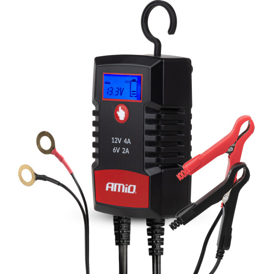 Amio - ��������� ��������� �������� PRO AGM GEL LiFePo4 (LFP) ���� ����������� 6/12V ������ �������� 4A �� ������ ��� ��������� ���������� ��� ������������ - 1 ���. (04531/AM) - (04531)