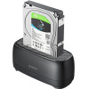 Orico Storage - HDD/SSD Dock - 2.5/3.5 inch USB-C - DD18U3-EU-BK - (DD18U3-EU-BK-BP)