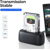 Orico Storage - HDD/SSD Dock - 2.5/3.5 inch USB-C - DD18U3-EU-BK - (DD18U3-EU-BK-BP)