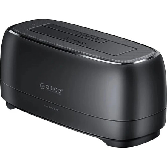 Orico Storage - HDD/SSD Dock - 2.5/3.5 inch USB-C - DD18U3-EU-BK - (DD18U3-EU-BK-BP)