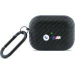 BMW Case Carbon Metal Logo for AirPods Pro 3 black - (BMAP3WMPUCA2)