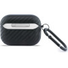 BMW Case Carbon Metal Logo for AirPods Pro 3 black - (BMAP3WMPUCA2)