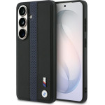 BMW Case Perforated Stripe Logo MagSafe for Samsung Galaxy S26 blue - (BMHMS26S25PCPSKB)