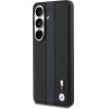 BMW Case Perforated Stripe Logo MagSafe for Samsung Galaxy S26 blue - (BMHMS26S25PCPSKB)