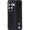 BMW Case Perforated Stripe Logo MagSafe for Samsung Galaxy S26 Ultra blue - (BMHMS26L25PCPSKB)