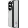 BMW Case Perforated Stripe Logo MagSafe for Samsung Galaxy S26 Ultra grey - (BMHMS26L25PCPSGK)