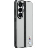 BMW Case Perforated Stripe Logo MagSafe for Samsung Galaxy S26 Ultra grey - (BMHMS26L25PCPSGK)