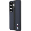 BMW Case Perforated Stripe Logo MagSafe for Samsung Galaxy S26 Ultra navy blue - (BMHMS26L25PCPSVK)