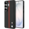 BMW Case Perforated Stripe Logo MagSafe for Samsung Galaxy S26 Ultra red - (BMHMS26L25PCPSKR)