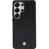 BMW Case Sign Magnetic Carbon Fiber MagSafe for Samsung Galaxy S26 Ultra black - (BMHMS26L24CFSIMMK)