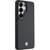 BMW Case Sign Magnetic Carbon Fiber MagSafe for Samsung Galaxy S26 Ultra black - (BMHMS26L24CFSIMMK)