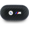 BMW Headphones Bluetooth TWS Carbon Metal Logo ENC black - (BMTWST18CPUCK)