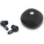 BMW Headphones Bluetooth TWS Leather Metal Logo ENC black - (BMTWSTP103PK)