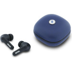 BMW Headphones Bluetooth TWS Leather Metal Logo ENC blue - (BMTWSTP103PV)