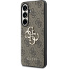 Guess Etui 4G Big Metal Logo do Samsung Galaxy S26 brazowy - (GUHCS26S4GMGBR)